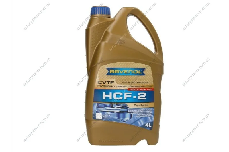 Трансмиссионное масло ATF RAVENOL RAV ATF CVT HCF-2 4L (фото 1)