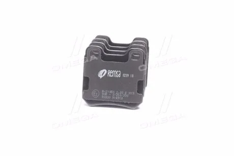 Тормозные колодки дисковые, комплект REMSA 0239.10