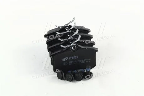 Тормозные колодки дисковые задние, комплект REMSA 0263.05