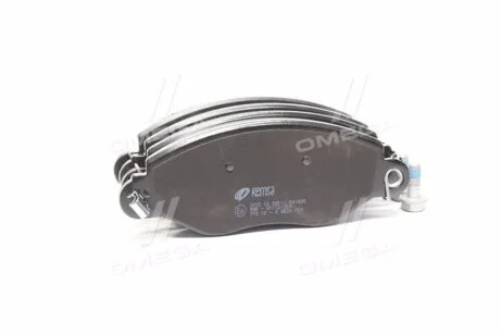 Тормозные колодки дисковые, комплект REMSA 0772.12
