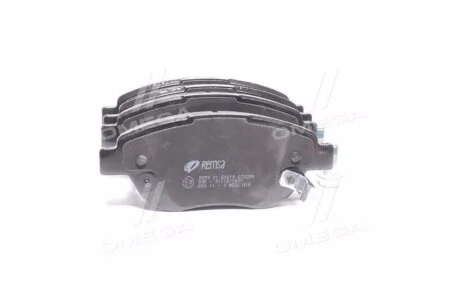 Тормозные колодки дисковые, комплект REMSA 0859.21