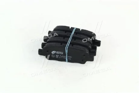 Тормозные колодки дисковые, комплект REMSA 0876.01