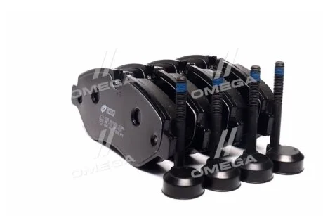 Тормозные колодки дисковые, комплект REMSA 1245.00