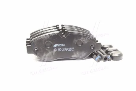 Тормозные колодки дисковые, комплект REMSA 1245.10