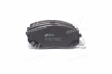 Тормозные колодки дисковые, комплект REMSA 1302.22