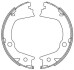 Колодки тормозные стояночного тормоза REMSA 460200 (фото 1)
