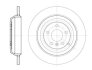 Тормозной диск задний невентилируемый REMSA 61166.00 (фото 1)