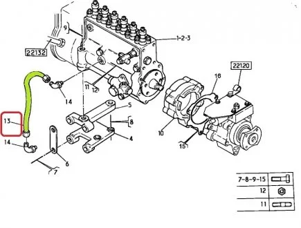 Трубопровод топливный RENAULT 5010284237