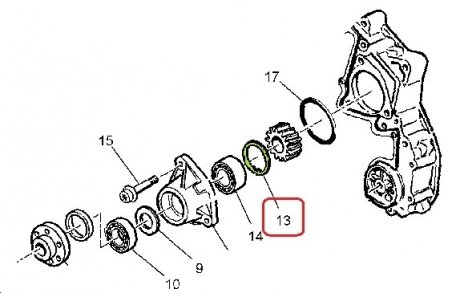 Стопорные кольца RVI/VOLVO/MB [d=57мм/D=62мм/H=2мм] RENAULT 7400914532