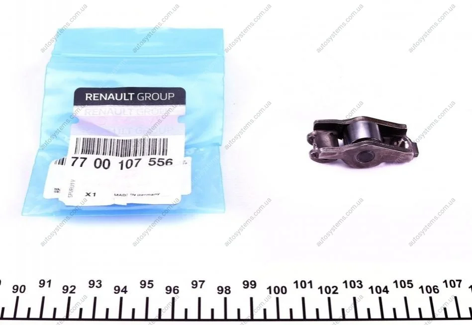 Коромисло клапана Renault Kangoo 1.6 16V 01- (впуск/випуск) RENAULT 7700107556 (фото 1)