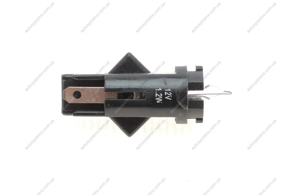 Автолампа 12V 1.2W BG8.5 - 5.5D Black (в прикурювач) Ring R509TLBK (фото 1)