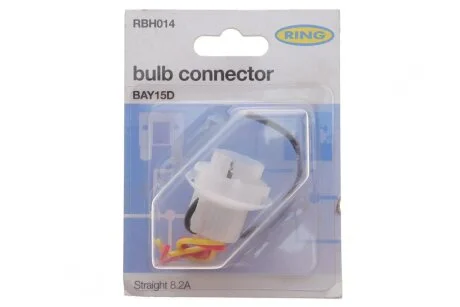 Роз\'єм для лампи керамічний (BAY15D) Ring RBH014