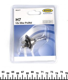 Лампа галогенная 12В H7 55Вт Ring REU477
