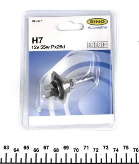 Лампа галогенная 12В H7 55Вт Ring REU477