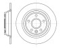 Тормозной диск задний невентилируемый ROADHOUSE 61167.00 (фото 1)