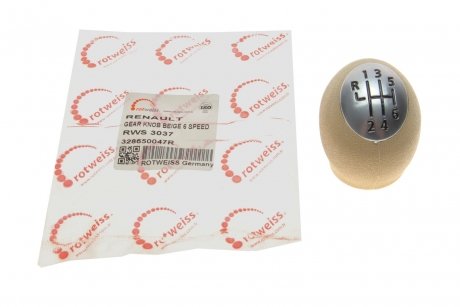 Ручка КПП Renault Megane/Scenic 09- (6-ступінчаста) Rotweiss 328650047R