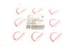 Петля замка дверей Renault Clio/Captur 12-19 Rotweiss 825706855R (фото 6)
