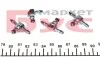 Ремкомплект шланга обертки MB Sprinter 2.2CDI (метал) (6110708432) Rotweiss RW07007 (фото 2)