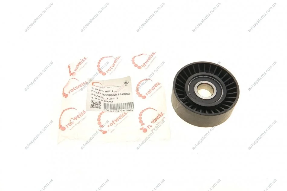 Ролик генератора Opel Combo 1.4 94-01 (натяжний)(69.5X25) Rotweiss RWS3211 (фото 1)