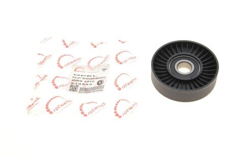 Ролик генератора Opel Astra G/Vectra B/C 2.2i 16v 00- (натяжний) Rotweiss RWS3310