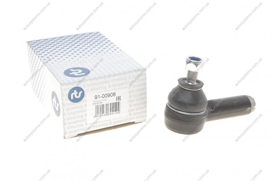 Наконечник тяги рульової VW Passat 80-88/Audi 80 78-96/Audi 90 84-91 RTS 91-00908 (фото 1)