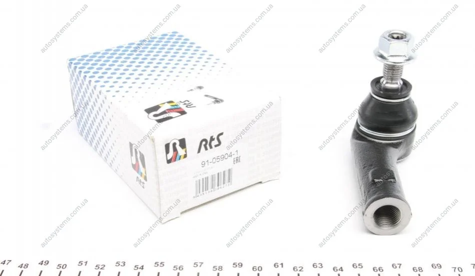 Наконечник тяги рульової (R) Audi A3 99-03/TT 98-06/Seat Leon 01-06/VW Golf IV 02-05 RTS 91-05904-1 (фото 1)