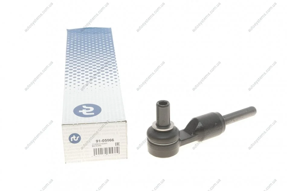 Наконечник тяги рульової Audi A4/A6/A8/Skoda SuperB/VW Passat B5/B6 94-08 RTS 91-05966 (фото 1)
