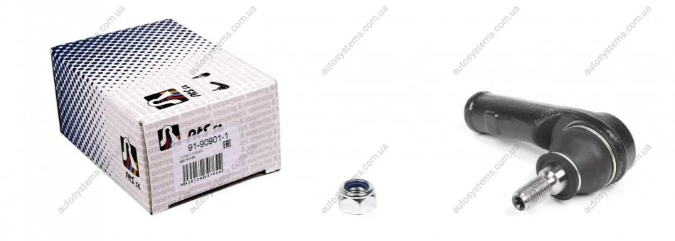 Наконечник тяги рульової (R) VW T4 90-03 (L=85mm/d=16mm) RTS 91-90901-1 (фото 1)