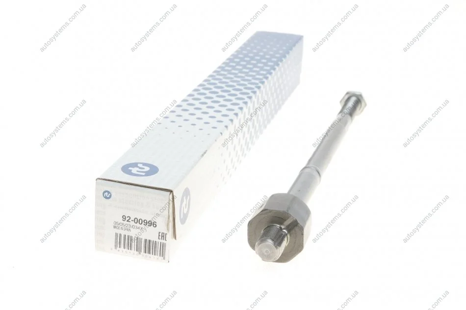 Тяга рульова Audi A3/Seat Leon/Toledo/Skoda Octavia I/VW Golf IV/Bora 96-10 (L=321mm) RTS 92-00996 (фото 1)