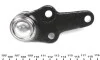 Опора кульова (передня/знизу) Ford Focus 98-04 (d=17.5mm) RTS 93-00688-056 (фото 5)
