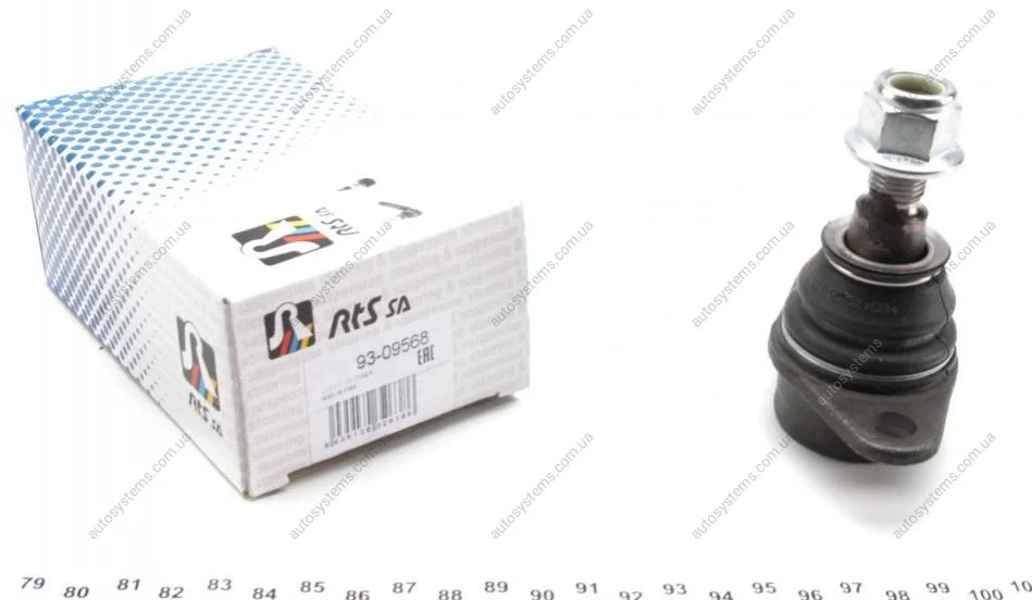 Опора кульова (передня/знизу) BMW 3 (E90/E91/E92) 05-13/X1 (E84) 09-15/X5 (E53) 00-06 RTS 93-09568 (фото 1)