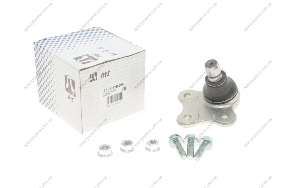 Опора кульова (передня/знизу) Fiat Doblo/500L 10-/Opel Combo 12- (d=18mm) RTS 93-90118-056 (фото 1)