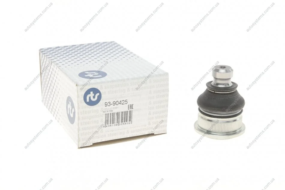 Опора кульова (передня/знизу) Renault Clio III/Logan I/Megane II/Scenic II 02- (d=18mm/38.3mm) RTS 93-90425 (фото 1)