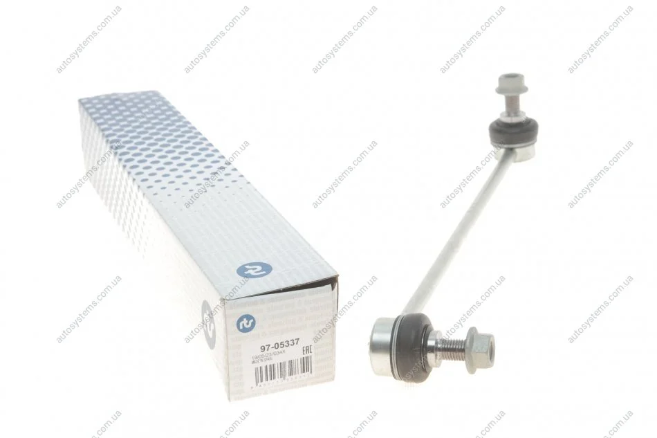 Тяга стабілізатора (переднього) Audi A3/Skoda Octavia/SuperB/VW Caddy/VW Golf/Passat/Touran 03- RTS 97-05337 (фото 1)