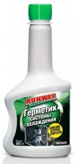 Герметик системи охолодження 300ML 9L-10L RUNWAY RW3029