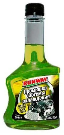 Промивка системи охолодження 300ML 8-12L ПО БЕЗНАЛУ НЕ ПРОДАВАТИ RUNWAY RW3030 (фото 1)