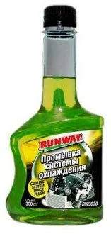 Промивка системи охолодження 300ML 8-12L ПО БЕЗНАЛУ НЕ ПРОДАВАТИ RUNWAY RW3030