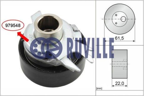 Ролик ремня ГРМ RUVILLE 55719