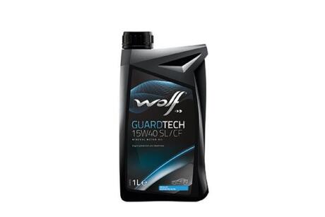 Моторное масло Wolf GuardTech 15W-40, 1л S-Oil 8300110