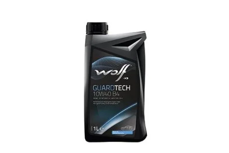 Моторное масло Wolf GuardTech B4 10W-40, 1 л S-Oil 8303616