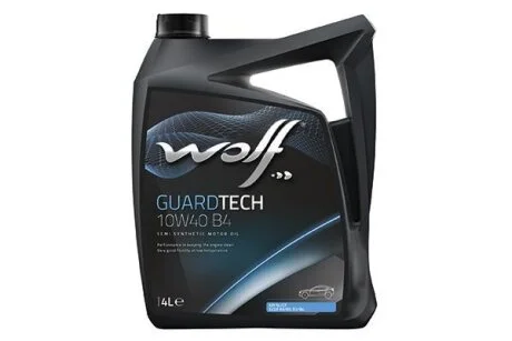 Моторное масло Wolf GuardTech B4 10W-40, 4 л S-Oil 8303814