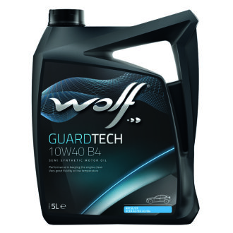 Моторное масло Wolf GuardTech B4 10W-40, 5 л S-Oil 8304019