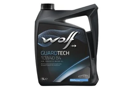 Моторное масло Wolf GuardTech B4 10W-40, 5 л S-Oil 8304019