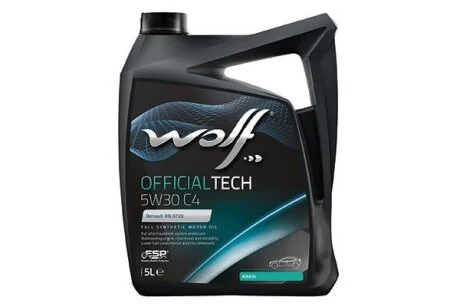 Моторное масло Wolf OfficialTech 5W-30, 5л S-Oil 8308512