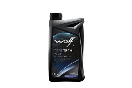 Моторное масло Wolf Vitaltech 5W-40, 1л S-Oil 8311093