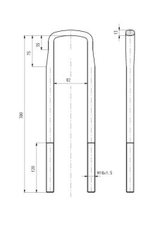 Стремянка рессоры S-TR STR-50322