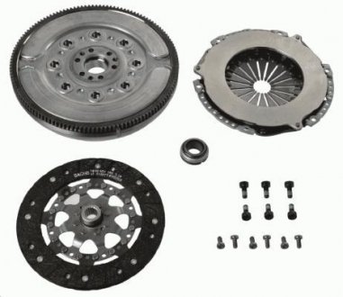 Демпфер + комплект зчеплення Citroen Berlingo 1.6 HDi 08- SACHS 2290 601 002 (фото 1)