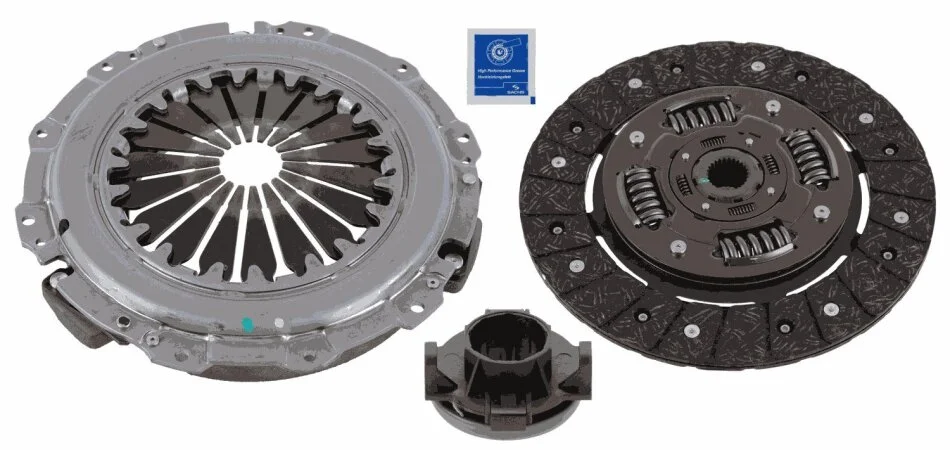 Комплект зчеплення Renault Kangoo 1.5DCI 01-, K9K 700/702/704/710, d=220mm SACHS 3000 951 585 (фото 1)