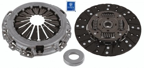 Комплект зчеплення Nissan Pathfinder 2.5 dCi 05- (d=250mm) (+вижимний) SACHS 3000 951 653