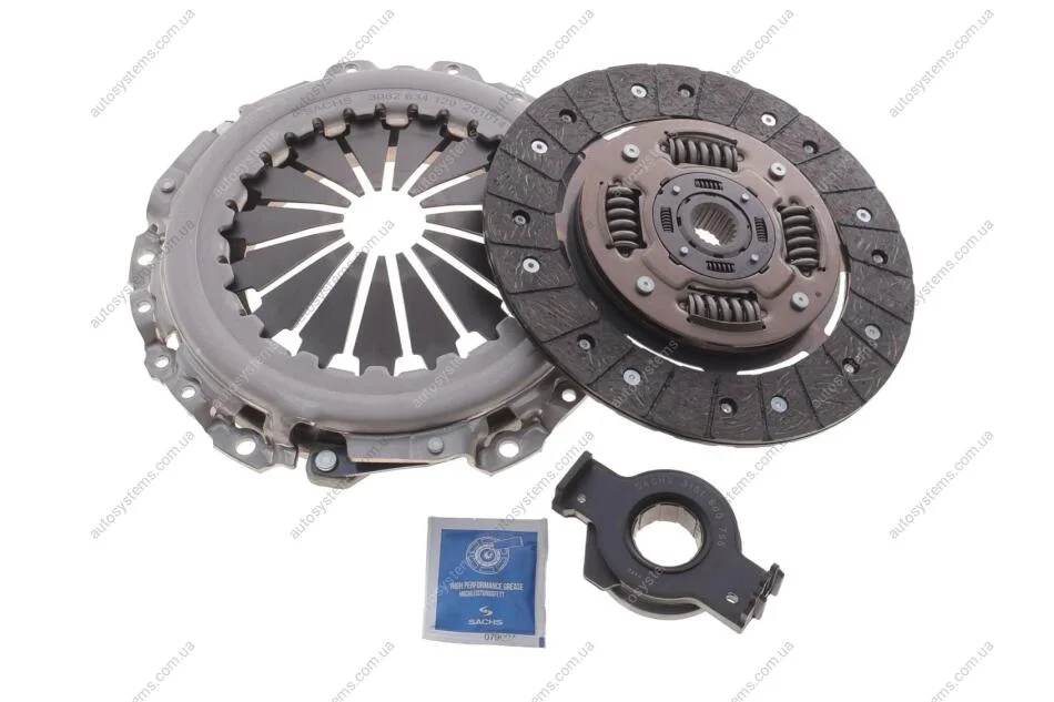 Комплект зчеплення (215мм) ALFA ROMEO MITO CITROEN NEMO FIAT DOBLO, DOBLO CARGO, FIORINO, GRANDE PUNTO, IDEA, LINEA, PALIO, PUNTO, PUNTO EVO, QUBO, STRADA LANCIA MUSA, YPSILON 1.3D 06.03- SACHS 3000 952 029 (фото 1)